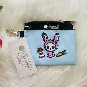 LeSportsac x Tokidoki Pouch Coin Purse Wallet